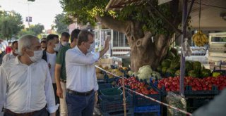 Başkan Vahap Seçer İlçelere Çıkarma Yaptı