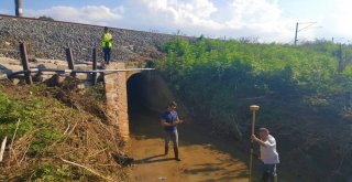 Tren Kazasının Yaşandığı Menfezde Geniş Çaplı İnceleme