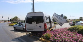 Kimsenin Burnunun Kanamadığı Kazada Tartışmayı Sabırlı Polis Bitirdi