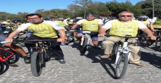 Troiadan Bergamaya 3. Unesco Dünya Mirası Yolunda Bisiklet Turunun Startı Verildi