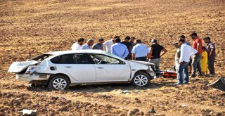 Kaza Yapan Sürücüyü Kurtarmak İçin Seferber Oldular