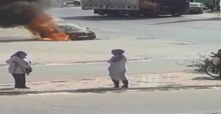Alev Alan Araçta Can Pazarı