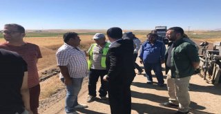 Bulanıkta Yol Yapım Çalışması