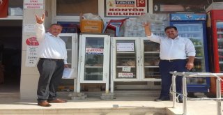 Mhp Çan İlçe Başkanlığı İlçe Genelinde Askıda Ekmek Projesini Hayata Geçirdi