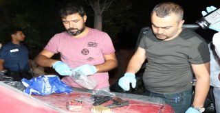 İhbara Giden Polis Ekipleri 17 Adet Ruhsatsız Tabanca Ele Geçirdi