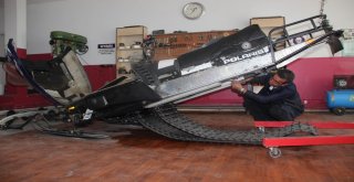 Makine Teknikeriydi Şimdi Milli Kar Motosikleti Üretecek