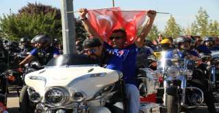 Ankarada Harleyli Gazi Sürüşü