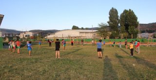 Çocuklar Kuran Kursunda Hem Öğreniyor Hem De Spor Yapıyor