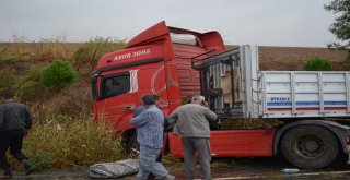 Tekirdağda Tır Kazası