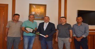 Vali Kaban Acarı Makamında Kabul Etti