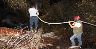 Bodrumda Alevli Gece Mahalle Sakinleri Korku Dolu Anlar Yaşadı