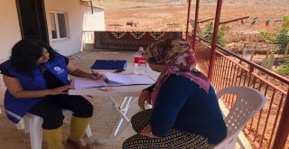 Elmalı Karaköyde Hasar Tespit Çalışmaları Yapıldı