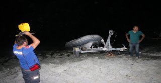 Burdur Gölünde Mahsur Kalan 2 Kişi Kurtarıldı