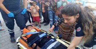 Traktör İle Motosiklet Çarpıştı: 2 Yaralı