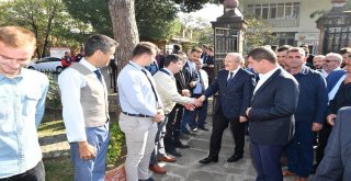Başkan Kafaoğlu Gömeçte Ziyaretlerde Bulundu