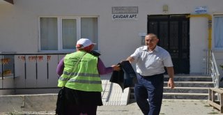 Gedizde Kurban Bayramı Poşeti Dağıtımına Başlandı