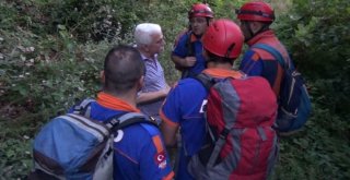 Bursada Dağlık Alanda Kaybolan Kişiyi Arama Çalışmaları Devam Ediyor