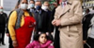 İMAMOĞLU'NDAN KADIN GİRİŞİMCİYE: 'BU İMKANLAR SİZİN. BİZ SADECE DOĞRU KULLANDIRIYORUZ'