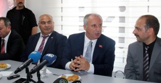 İnce: Chpde Karışıklık Yok. Kılıçdaroğlu İle Aramızda Ağabey-Kardeş İlişkisi Var