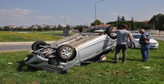 Hurdaya Dönen Otomobilden Sağ Çıktı