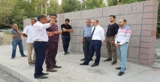 Hakkarideki İstinat Duvarları Güzelleşiyor