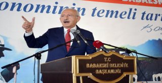 Chp Genel Başkanı Kılıçdaroğlu: “Tarımda Sağlıklı, Tutarlı Bir Planlama Lazım