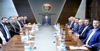 Ato Heyetinden Sanayi Ve Teknoloji Bakanı Mustafa Varanka Ziyaret