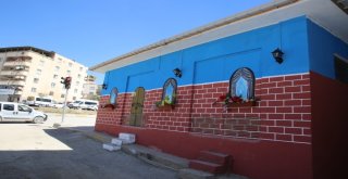 Şırnakta Boyanan Trafolar Caddelere Renk Katıyor