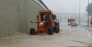 Kastamonuda Sağanak Yağış Ve Dolu Etkili Oldu