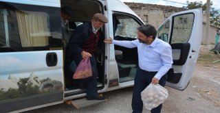Başkan Kalın Servis Minibüsü Direksiyonunda