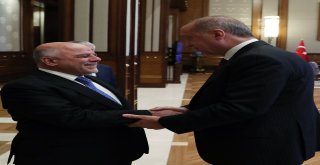 Cumhurbaşkanı Erdoğan, Irak Başbakanı İbadiyi Kabul Etti