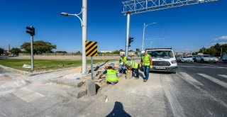 Eski Ssk Kavşağında Düzenleme Yapıldı