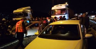 Tem Otoyolunda Zincirleme Trafik Kazası: 14 Yaralı