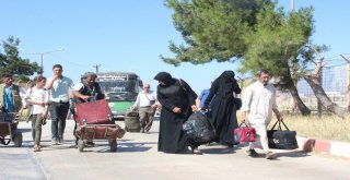 Bayramı Ülkelerinde Geçiren 16 Bin Suriyeli Türkiyeye Döndü