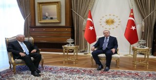 Cumhurbaşkanı Erdoğan Binali Yıldırımı Kabul Etti