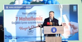 Yenişehir'de ‘sağlıklı' içme suyu sevinci