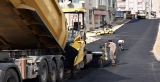 Çorluda Erdal İnönü Caddesi Asfaltlandı