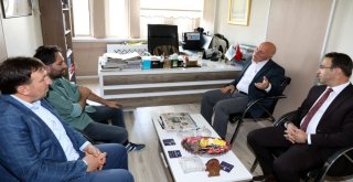 Büyükşehir Belediye Başkanı Mehmet Sekmenden İhaya Ziyaret