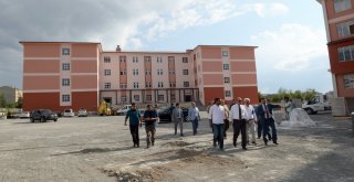 Vali Azizoğlu İnşaatları İnceledi