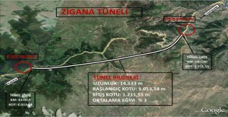 Yeni Zigana Tünelinde Havalandırma Şaftları İmalatı Tünel Çalışmalarını Yavaşlatıyor