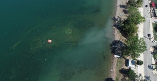 (Özel) Gölün Dibinde Yatan 100 Yılın Keşfi Havadan Ve Su Altından Böyle Görüntülendi