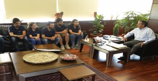 Hidroana Takımında Başkan Ataça Ziyaret