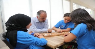 Başkan Aktaş, Karacaali Kampında