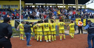 Fatsa Belediyesporda Gölcükspor Galibiyetinin Sevinci Yaşanıyor