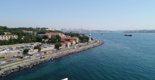 (Özel)	Restore Edilmeye Başlanan İstanbul Surları Havadan Görüntülendi
