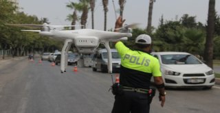 Kuralsız Sürücüleri Drone Yakaladı, Polis Ceza Yazdı