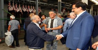 Başkan Ak Vatandaşlarla Bayramlaşarak Beraberlik Vurgusu Yaptı