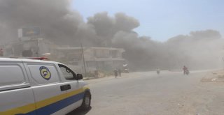 Rusya İdlibi Bombaladı: 10 Ölü