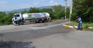 Karabük Belediyesi Çevre Temizliğine Devam Ediyor