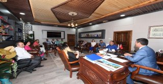 Stklardan Başkan Asyaya Teşekkür Ziyareti